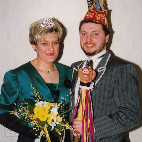 1993 Prinzenpaar - Schaller Peter I. & Tanja I. (geb. Hügel)